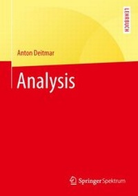 Enlarge image Cover: Analysis - Springer Spektrum