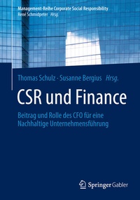 Enlarge image Cover: CSR und Finance - Springer Gabler
