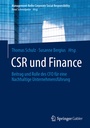 Cover: CSR und Finance - Springer Gabler
