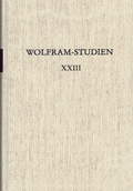 Cover: Wolfram-Studien XXIII - Erich Schmidt Verlag