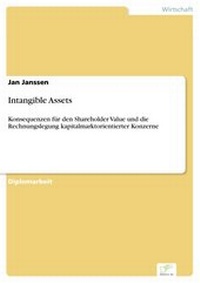 Enlarge image Cover: Intangible Assets - diplom.de