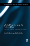 Cover: Ethnic Diversity and the Nation State - Routledge