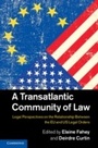 Cover: A Transatlantic Community of Law - Cambridge University Press