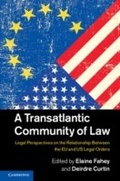 Cover: A Transatlantic Community of Law - Cambridge University Press