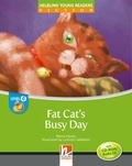 Cover: Young Reader, Level d, Fiction / Fat Cat's Busy Day, Big Book - Helbling
