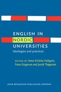 Cover: English in Nordic Universities - John Benjamins Publishing Co