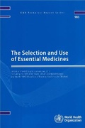 Cover: The selection and use of essential medicines - World Health Organization