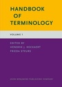 Cover: Handbook of Terminology - John Benjamins Publishing Co