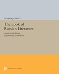 Cover: The Look of Russian Literature - Princeton University Press