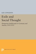 Cover: Exile and Social Thought - Princeton University Press