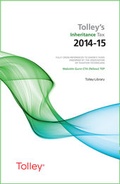 Cover: Tolley's Inheritance Tax 2014-15 - Tolley