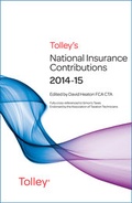 Cover: Tolley's National Insurance Contributions 2014-15 Main Annual - Tolley