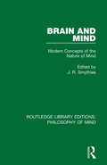 Cover: Brain and Mind - Routledge