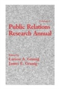 Cover: Public Relations Research Annual - Routledge