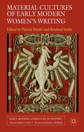 Cover: Material Cultures of Early Modern Women's Writing - Palgrave Macmillan