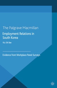 Abbildung von: Employment Relations in South Korea - Palgrave Macmillan