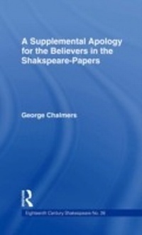 Abbildung von: Supplemental Apology for Believers in Shakespeare Papers - Routledge