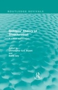 Cover: Giddens' Theory of Structuration - Routledge