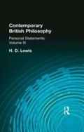 Cover: Contemporary British Philosophy - Routledge