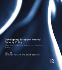 Enlarge image Cover: Developing European Internal Security Policy - Routledge