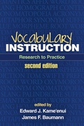 Cover: Vocabulary Instruction - The Guilford Press