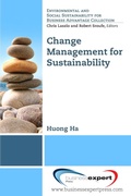 Cover: Change Management for Sustainability - Business Expert Press