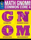 Cover: 4th Grd Math Gnome & Common Core Four - Creative Teaching Press