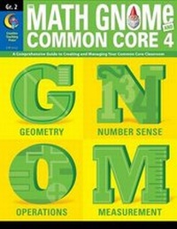 Enlarge image Cover: 2nd Grd Math Gnome & Common Core Four - Creative Teaching Press