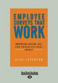 Enlarge image Cover: Employee Surveys That Work - ReadHowYouWant