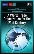 Cover: A World Trade Organization for the 21st Century - Edward Elgar Publishing