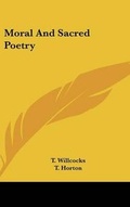 Cover: Moral And Sacred Poetry - Kessinger Publishing