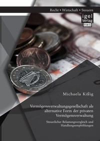 Abbildung von: Vermoegensverwaltungsgesellschaft als alternative Form der privaten Vermoegensverwaltung - Igel Verlag