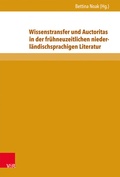 Cover: Wissenstransfer und Auctoritas in der fr&uuml;hneuzeitlichen niederl&auml;ndischsprachigen Literatur - Brill Deutschland