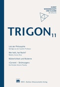 Cover: TRIGON 11 - Berliner Wissenschafts-Verlag
