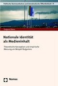 Cover: Nationale Identit&auml;t als Medieninhalt - Nomos