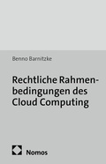 Cover: Rechtliche Rahmenbedingungen des Cloud Computing - Nomos
