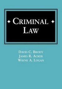 Enlarge image Cover: Criminal Law - Jones and Bartlett Publishers, Inc