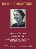 Cover: Marie Munk - Hentrich und Hentrich Verlag Berlin