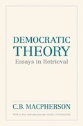 Cover: Democratic Theory - Oxford University Press, Canada