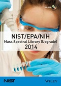 Cover: NIST / EPA / NIH Mass Spectral Library 2014 Upgrade - Wiley