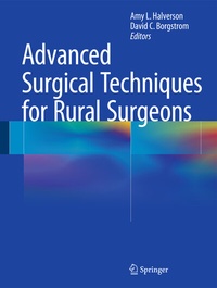 Enlarge image Cover: Advanced Surgical Techniques for Rural Surgeons - Springer