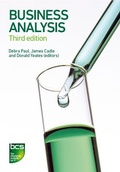Cover: Business Analysis - BCS, The Chartered Institute for IT