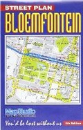 Cover: Bloemfontein Street Plan - Map Studio