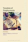 Cover: Taxation of Employments - Bloomsbury Professional