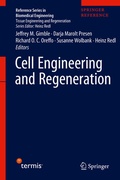Cover: Cell Engineering and Regeneration - Springer