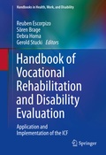 Cover: Handbook of Vocational Rehabilitation and Disability Evaluation - Springer