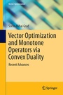 Cover: Vector Optimization and Monotone Operators via Convex Duality - Springer
