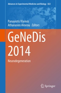 Enlarge image Cover: GeNeDis 2014 - Springer