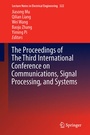 Cover: The Proceedings of the Third International Conference on Communications, Signal Processing, and Systems - Springer