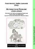 Cover: Mathematische Probleme l&ouml;sen lernen - WTM-Verlag